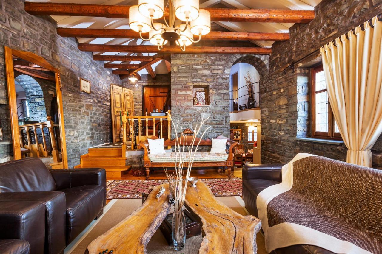 Heaven'S View Mansion - Zagori Stone Built Gem Villa Кипой Екстериор снимка