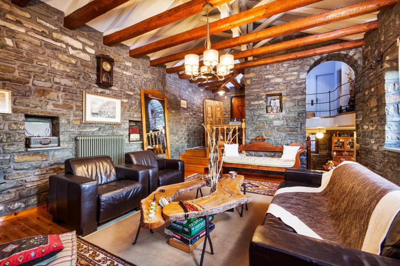 Heaven'S View Mansion - Zagori Stone Built Gem Villa Кипой Екстериор снимка
