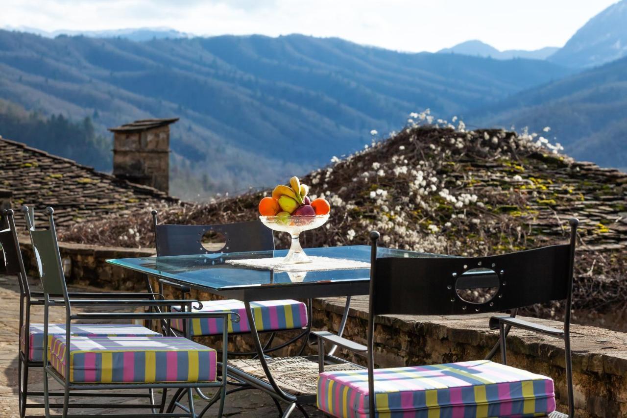 Heaven'S View Mansion - Zagori Stone Built Gem Villa Кипой Екстериор снимка