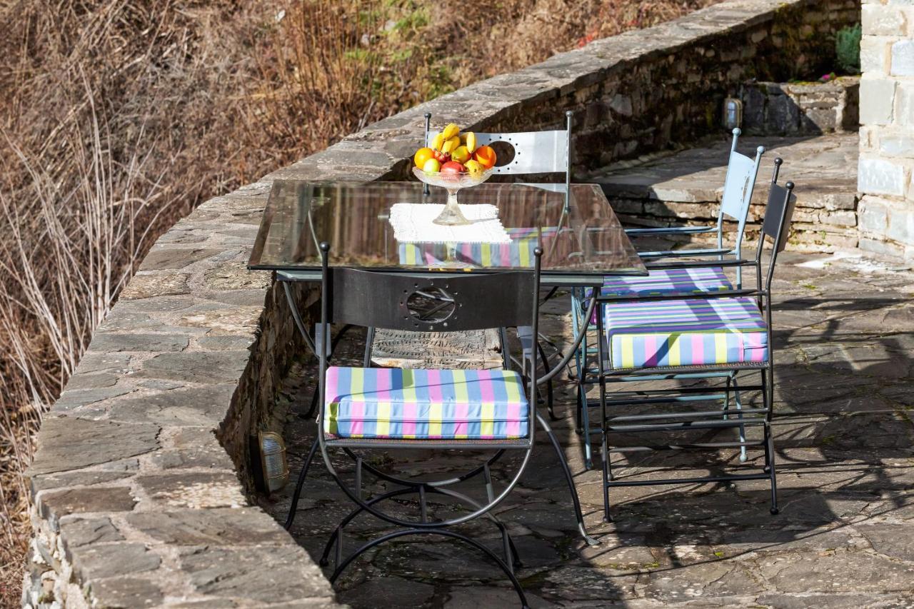 Heaven'S View Mansion - Zagori Stone Built Gem Villa Кипой Екстериор снимка