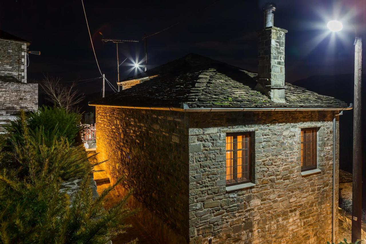 Heaven'S View Mansion - Zagori Stone Built Gem Villa Кипой Екстериор снимка