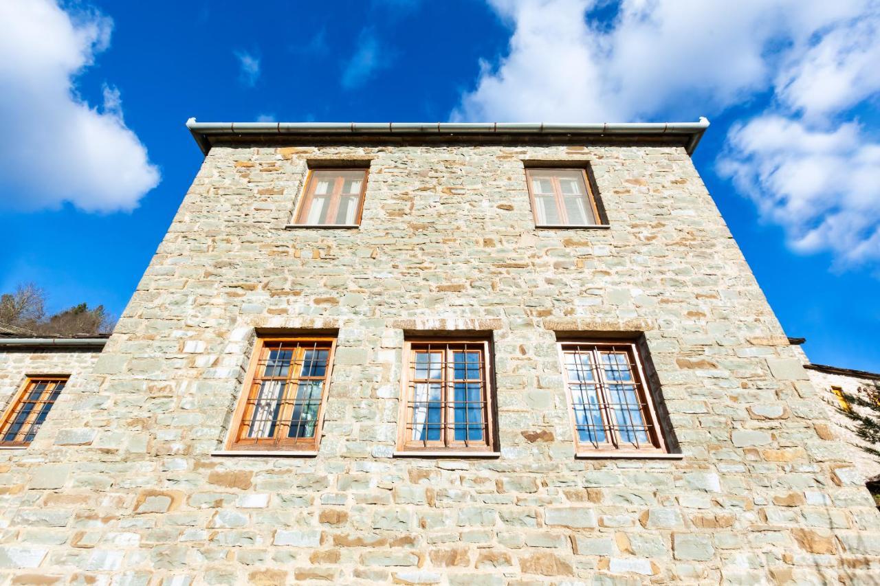 Heaven'S View Mansion - Zagori Stone Built Gem Villa Кипой Екстериор снимка