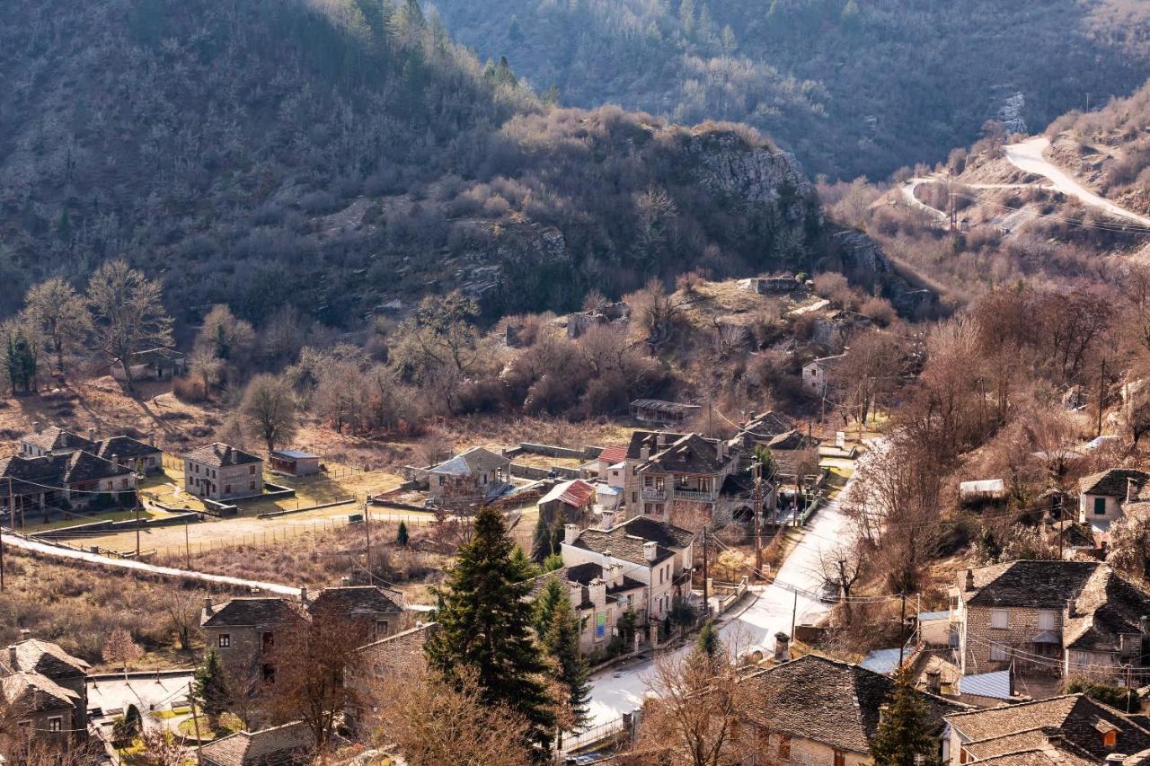 Heaven'S View Mansion - Zagori Stone Built Gem Villa Кипой Екстериор снимка