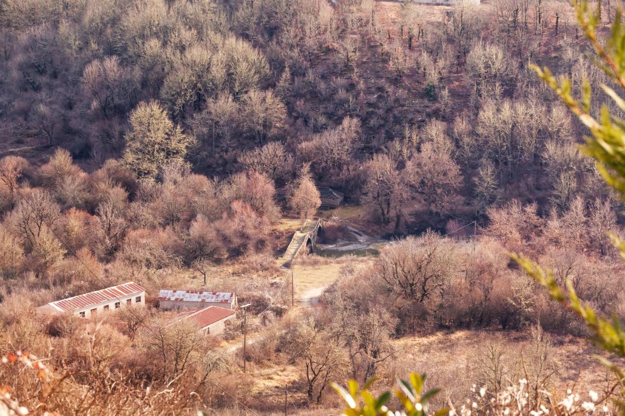 Heaven'S View Mansion - Zagori Stone Built Gem Villa Кипой Екстериор снимка